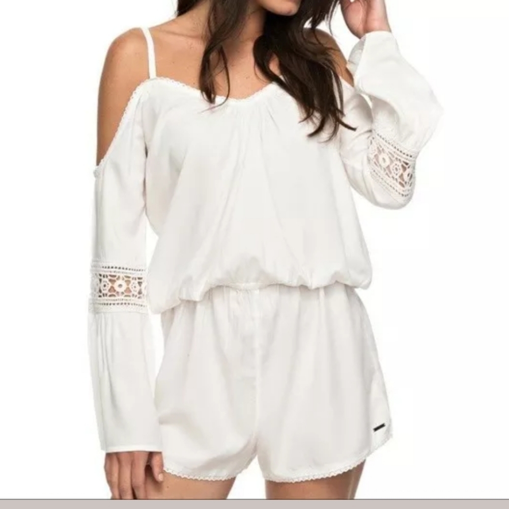 Women Off the Shoulder Jumpsuit Romper